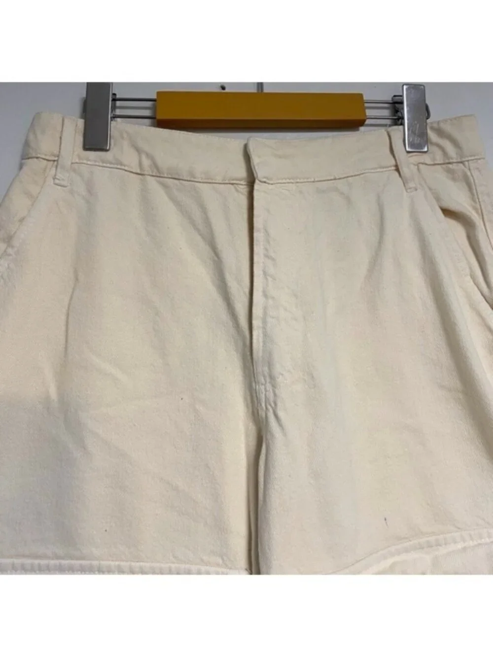 ZARA Wide Leg Cargo Pants – Cream – Women’s S (US 4–6 Approx.)